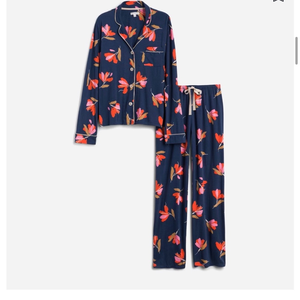 Stitch fix seeing stars Pajamas - Navy and Pink